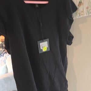 Joes Jeans¹Brand Black Short Sleeve Top Xs NWT Retail $168